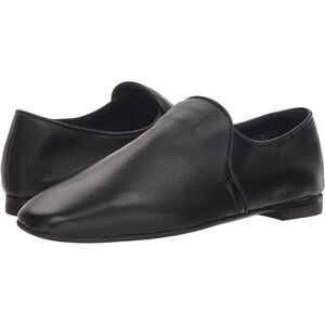 Aquatalia Ballet Flat Women Black Nappa Leather Revy Comfort Travel Loafer sz 7